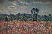 Claude Monet Poppy Field France oil painting artist